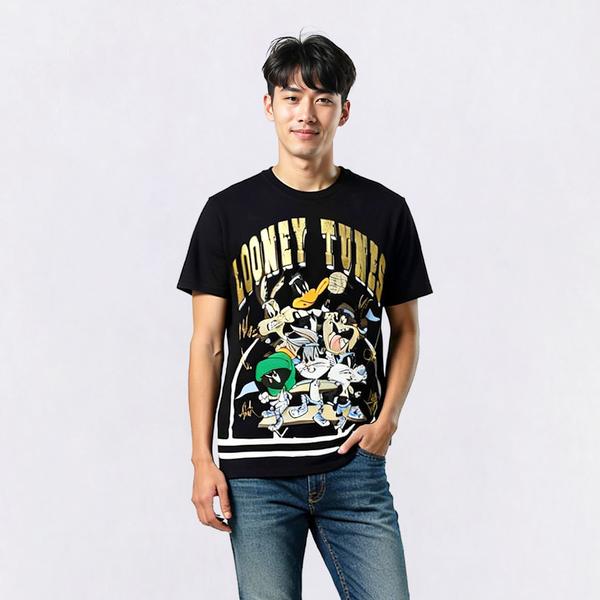 Young Mens SOUTHPOLE(R) Looney Tunes Foil Short Sleeve Tee